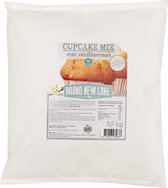 BrandNewCake® Cupcake-mix Vanille 2,5kg - Bakmix Glutenvrij - Mix voor Cupcakes