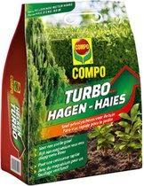 COMPO Turbo Hagen - meststof voor hagen en nieuwe aanplantingen - zak 4kg (40 lopende meter)