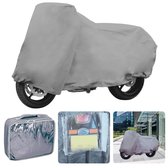 Auto Accessori Lupex Waterproof Plush Motorcycle Cover PVC Fabric Size S 183 x 89 x 122 cm Universal Outer Cover for Scooter, Motorcycle, Moped