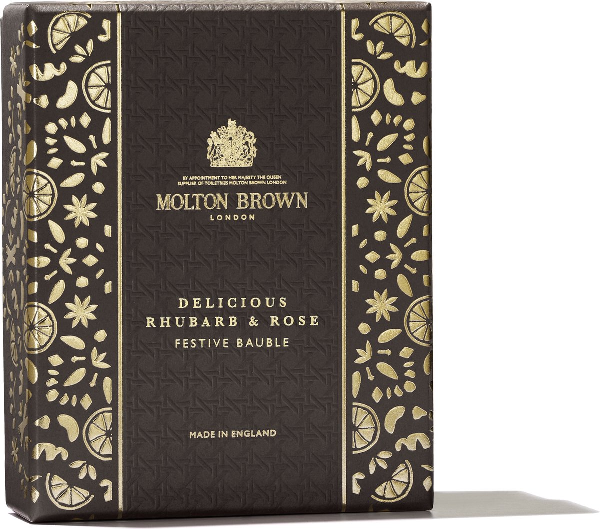 Goedkoopste MOLTON BROWN - Delicious Rhubarb & Rose Festive Bauble - 75 ml - Unisex geschenkset