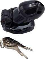 Chastity Cage Cockring Black