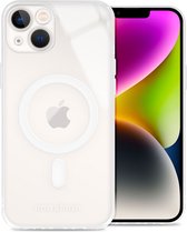 iMoshion Hoesje Geschikt voor iPhone 14 Plus Hoesje Siliconen - iMoshion Backcover Geschikt voor MagSafe - Transparant