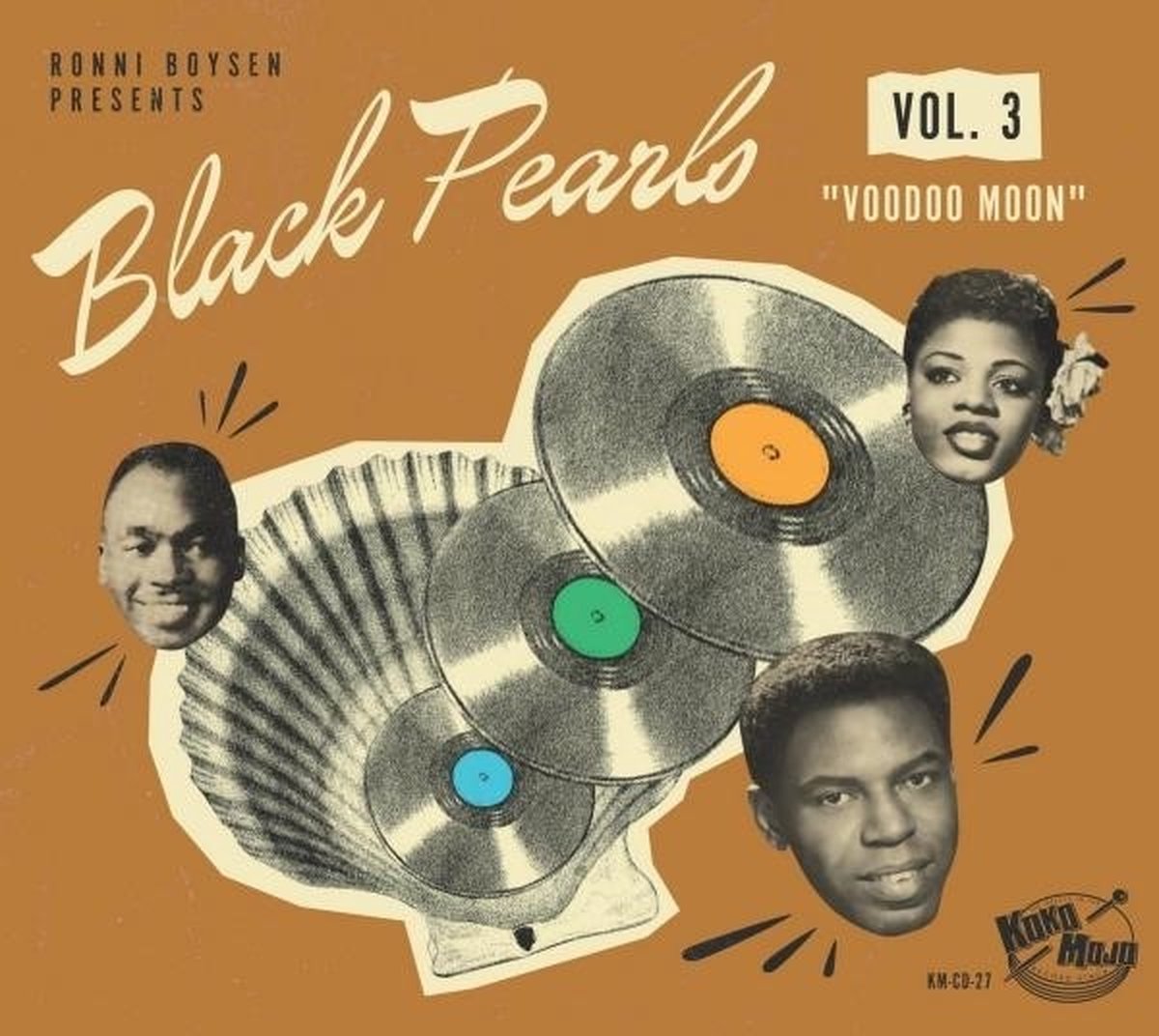 Various Artists - Black Pearls Vol.3 "Voodoo Moon" (CD)