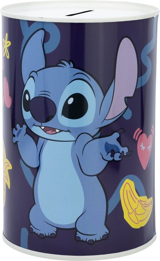 Lilo & Stitch Metalen Spaarpot - Disney - 10 x 15 CM