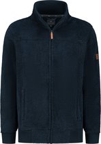 MGO Charles Cardigan - Cardigan polaire homme - Marine - Taille L