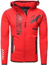 GEOGRAPHICAL NORWAY Rainmann Softshell Veste Homme - Rouge - XXL