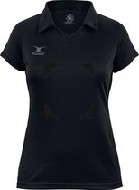 Gilbert Netball Eclipse Hook and Loop Shirt Wmn - W 20 - Zwart