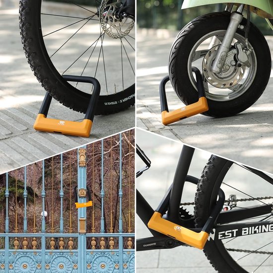 Beugelslot. U slot voor fiets. Fietsslot. Veiligheidsniveau: 5. Veiligheidsslot 130 x Beugelslot. U slot voor fiets. Fietsslot. Veiligheidsniveau: 5. Veiligheidsslot 130 x
