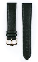 Hirsh Horlogeband Osiris Donkergroen - Leer - 14mm