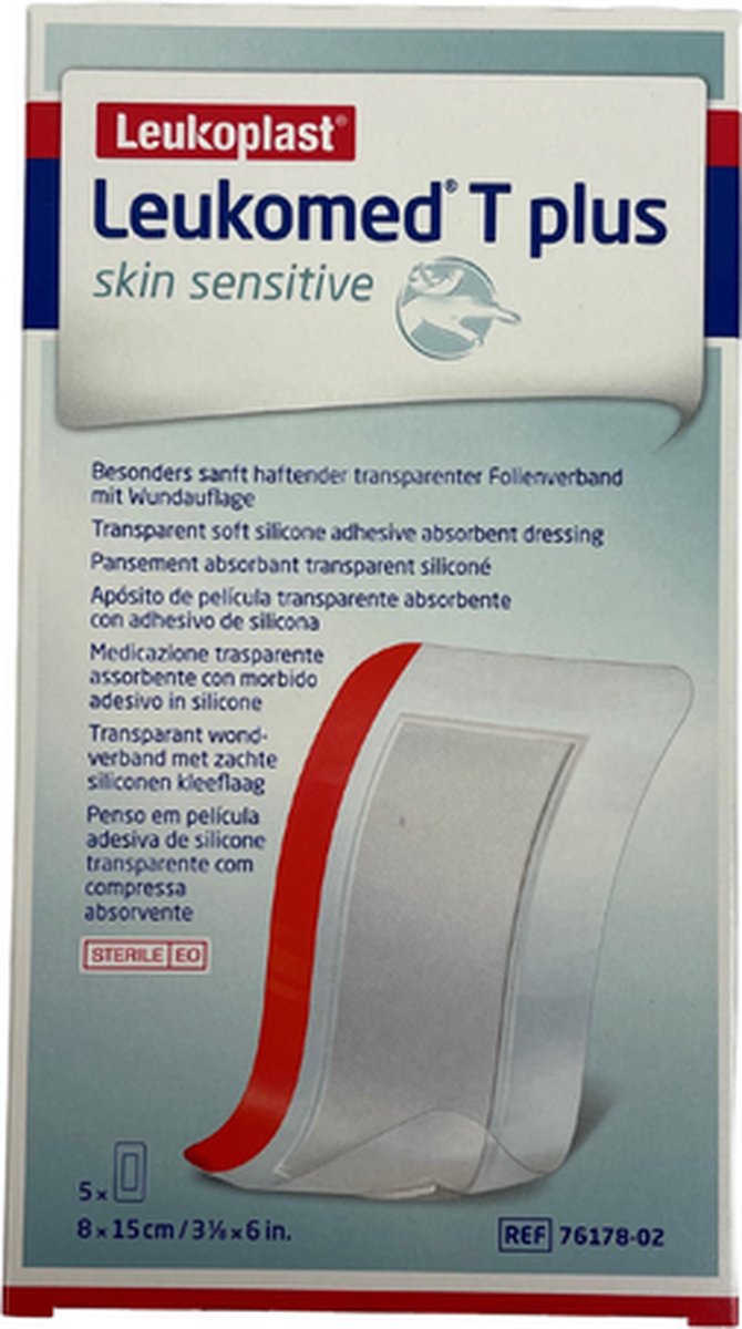 Bsn Medical Leukoplast Leukomed T Plus Skin Sensitive 8x15cm
