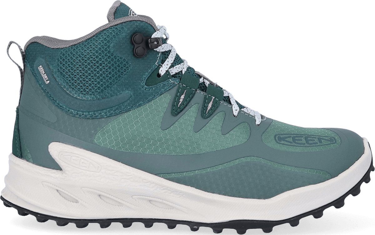 Keen Zionic Mid Dames Wandelschoenen Dark Forest/Sea Moss Groen