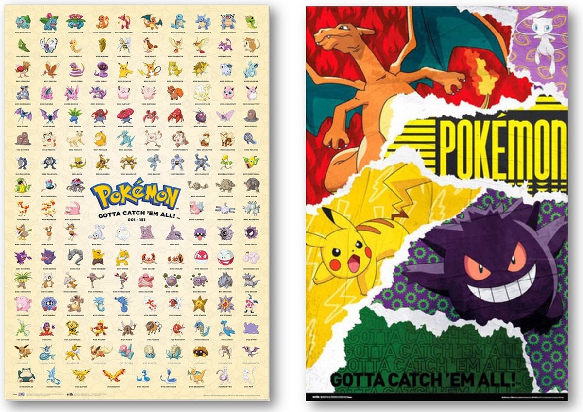 POKEMON Poster Hoenn Pokemon English (91.5 x 61cm)
