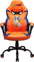 Subsonic Gamestoel - Junior Gamestoel Dragon Ball Z Super Sayian - Verstelbare Hoogte en Rugleuning - Oranje/Blauw - SA5573-D6