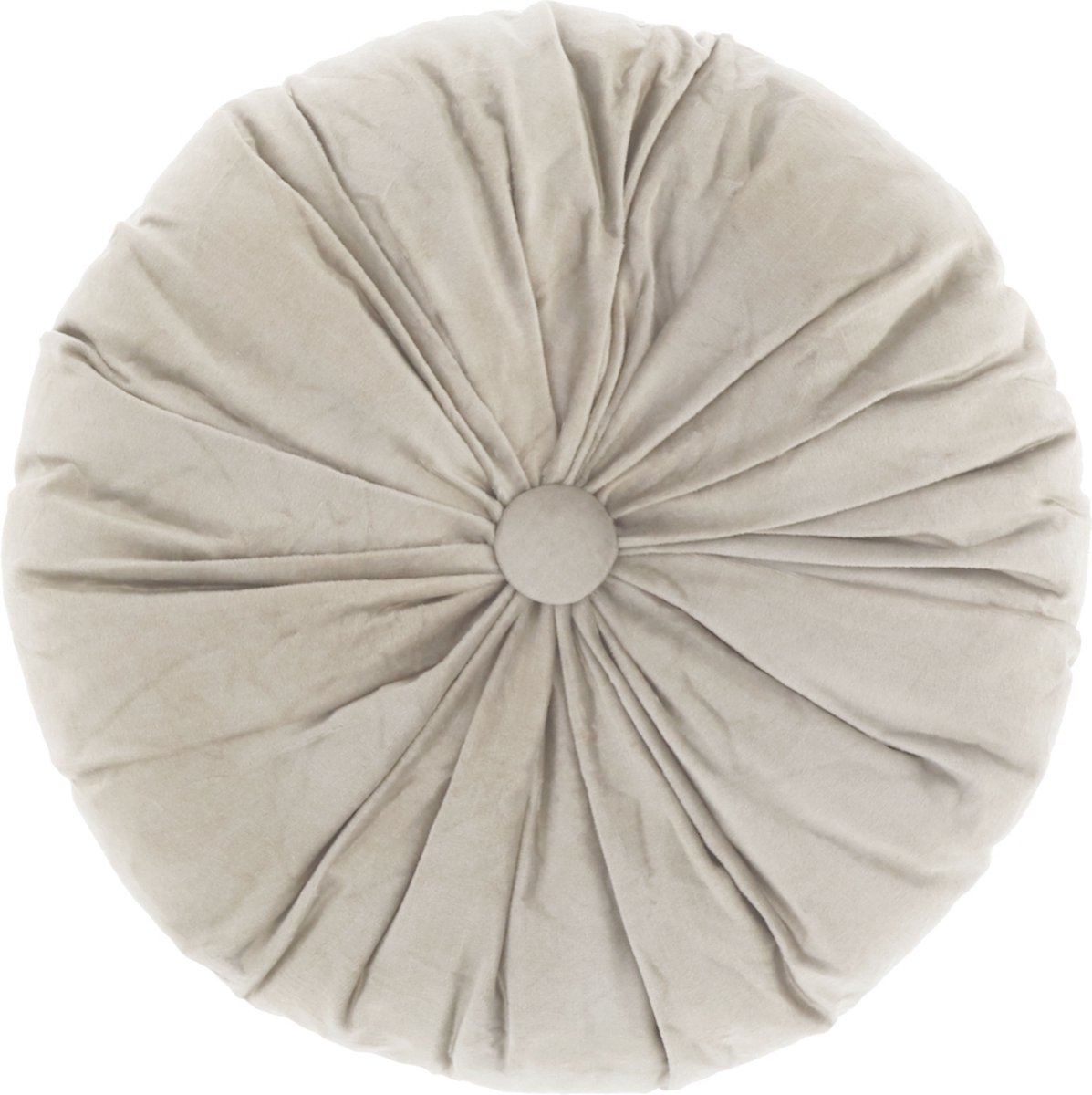 Unique Living Sierkussen Basics - Polyester - Wit - 40 x 40 x 0 cm (BxHxD)