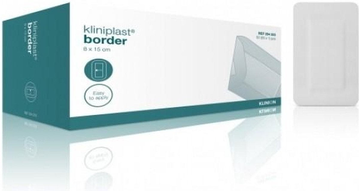 Goedkoopste Kliniplast Border 8x15cm steriel Klinion