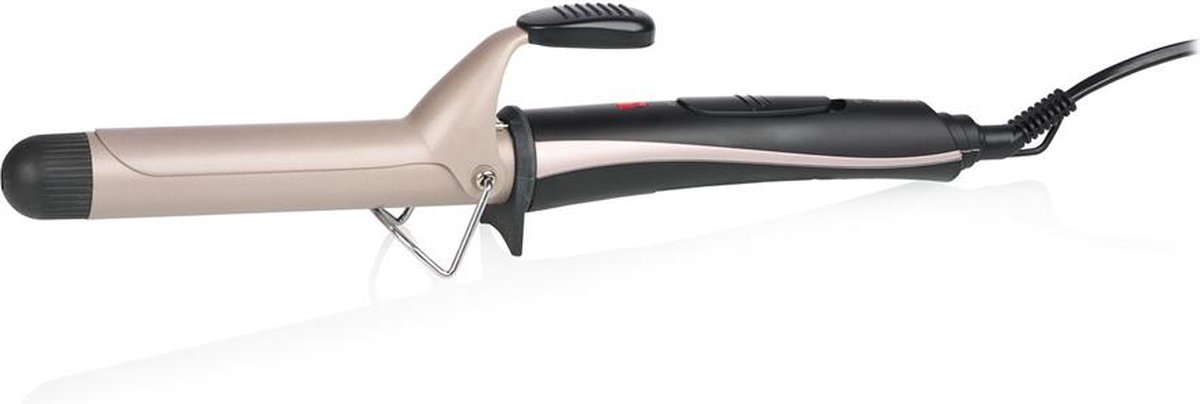 Krultang Tristar HD-2421 - Keramische coating - Warm binnen 60 seconden - Cool-touch handvat - 360º draaiende snoer - Ø 25 mm - Automatische uitschakeling - Zwart