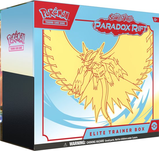 Pokémon Scarlet & Violet Paradox Rift Elite Trainer Box - Roaring Moon - Pokémon Kaarten - Trading Cards