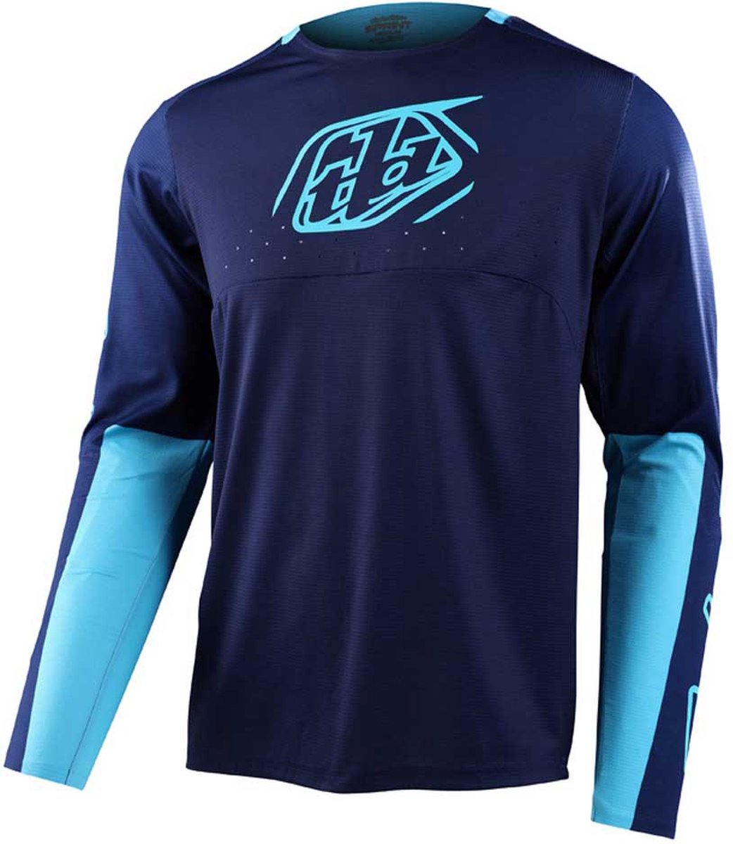 Troy Lee Designs Sprint Enduro-trui Met Lange Mouwen Blauw M Man