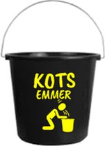 Emmer - Kotsemmer - 5 liter - kado - verjaardag - Geel
