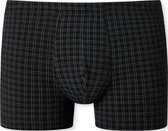 SCHIESSER Cotton Casuals boxer (1-pack) - heren shorts zwart geruit - Maat: XXL