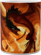 Draak Draken Dragon At Sunrise - Mok 440 ml
