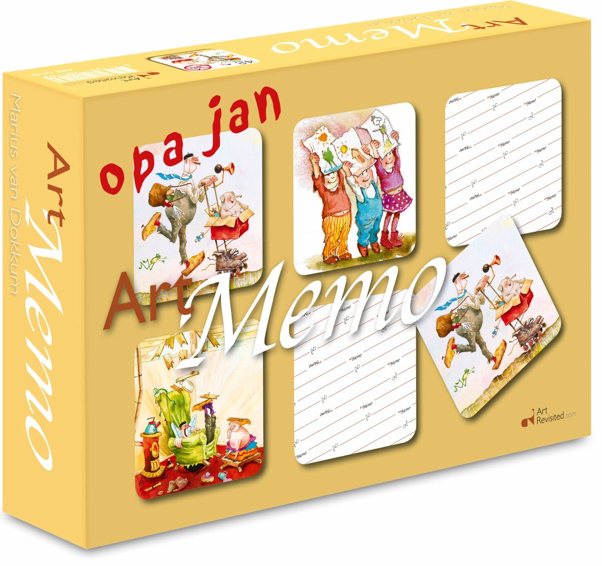 Opa Jan Art Memo spel 24 sets