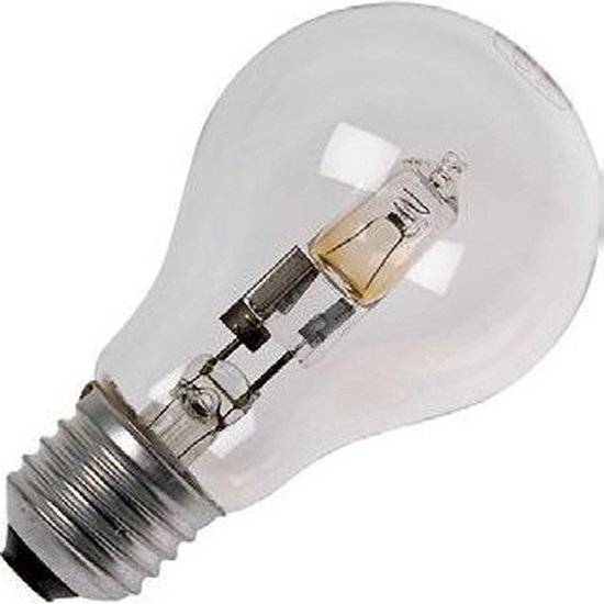 Schiefer E27 Halogeenlamp | 42W 630lm 2800K 230V/240V | Dimbaar