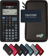 CALCUSO Basispakket zwart met Rekenmachine TI-30X Pro Mathprint