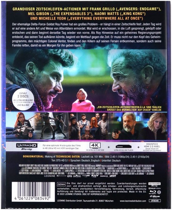 Boss Level [Blu-Ray 4K]+[Blu-Ray]