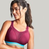 Panache - Non Wired Sports Bra Cranberry - 85G