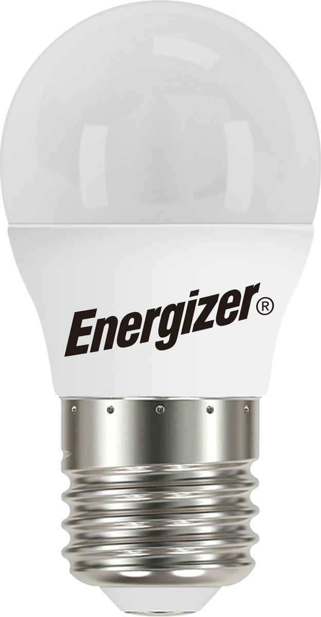 Energizer energiezuinige Led kogellamp - E27 - 5,5 Watt - warmwit licht - dimbaar - 5 stuks