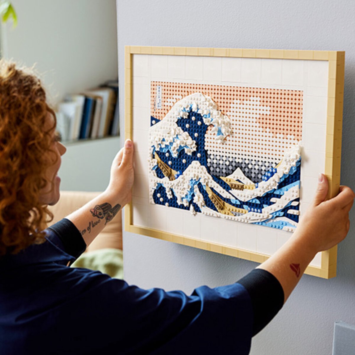 LEGO Art Hokusai – De grote golf, 3D Wanddecoratie Knutselpakket voor Volwassenen - 31208 — afbeelding 17