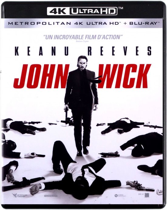 John Wick (2 Blu-Ray) Edizione USA: L'action Cult Con Keanu Reeves In Versione Originale