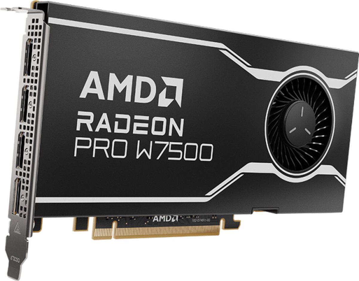 AMD Radeon Pro W7500 Radeon Pro W7500 8 GB GDDR6 128 Bit 7680 x 4320 Pixels PCI Express x8 4.0