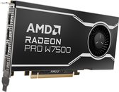 AMD Radeon Pro W7500, Radeon Pro W7500, 8 GB, GDDR6, 128 Bit, 7680 x 4320 Pixels, PCI Express x8 4.0