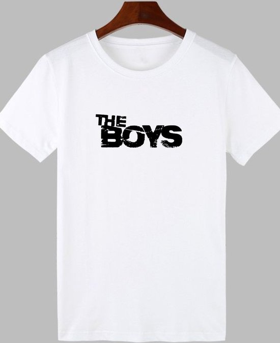 The Boys -Full Chest Print- Wit T-shirt