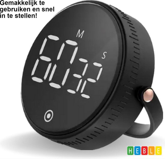 Timer Digitale Magnetico A Cubo Con Sensore Di Gravità - Timer Pomodoro Per Studio, Lavoro, ADHD E Cucina