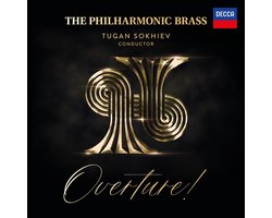 Omslag van Philharmonic Brass - Overture! (CD)