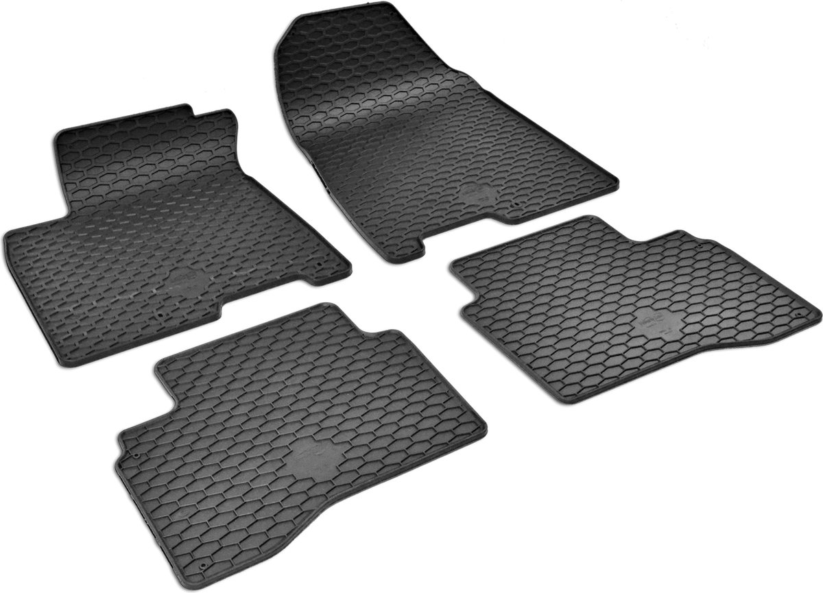 DirtGuard rubberen voetmatten geschikt voor Kia Niro 09/2016-08/2022, ook geschikt voor Hybrid