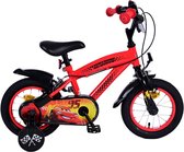 Vélo pour enfants Disney Cars - Garçons - 12 pouces - Deux freins à main