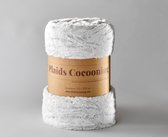 Plaids Cocooning - fleece deken - plaid - Tigre- Superzachte fleece - 200 cm x 150 cm -