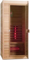 Novum Health Company 1 - Eenpersoons infrarood sauna - met Full Spectrum stralers. Geschikt voor aromatherapie, voor een goede gezondheid, Plug&play en eenvoudig op te bouwen