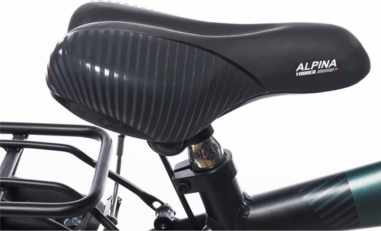 Alpina Yabber Jongensfiets - 20 inch - Pine Green Matt / Vivid Black Matt - Crossfiets/Mountainbike - Groen van Alpina — afbeelding 4