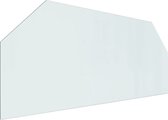 vidaXL - Glasplaat - openhaard - zeshoekig - 120x50 - cm