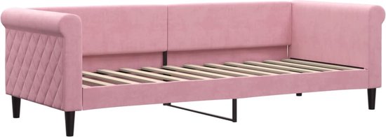 vidaXL-Slaapbank-80x200-cm-fluweel-roze