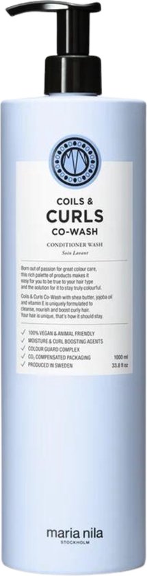 Maria Nila - Coils & Curls Co-wash - 1000ml