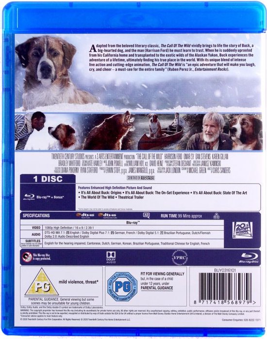 L'Appel de la forêt [Blu-Ray]