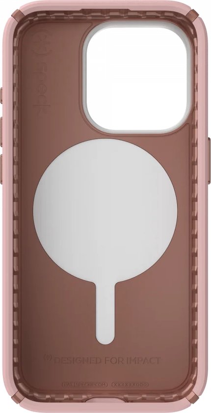 Speck Apple iPhone 15 Pro Presidio2 Pro adapté à la coque arrière Mag Case - Rose