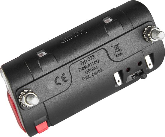 Busch + Müller Toplight Line Dynamo Achterlicht met Parkeerlicht 80 mm, zwart — afbeelding 2