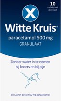 Witte Kruis Paracetamol Granulaat - 1 x 10 sachets